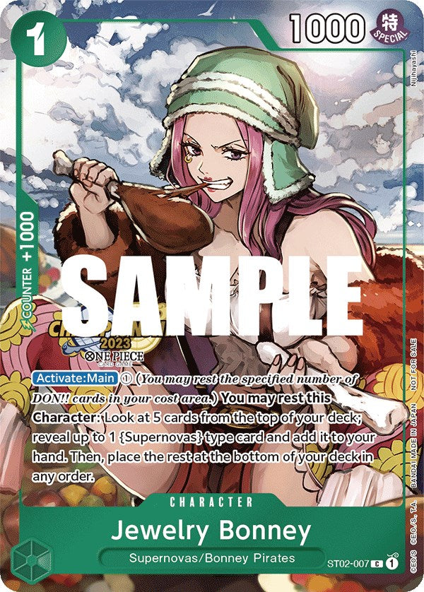 Jewelry Bonney (CS 2023 Celebration Pack) [One Piece Promotion Cards] | Card Merchant Takapuna