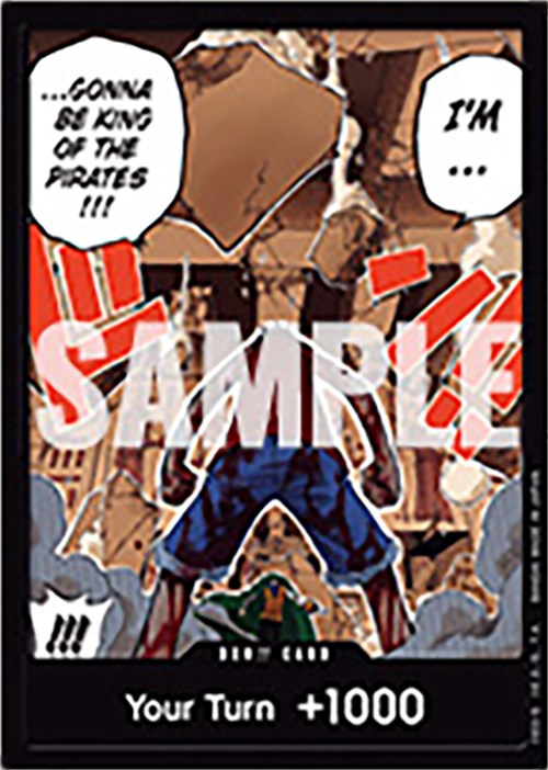 DON!! Card (Luffy vs. Crocodile) (Devil Fruits Collection Vol. 1) [One Piece Promotion Cards] | Card Merchant Takapuna