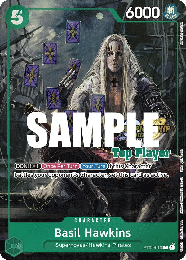 Basil Hawkins (CS 2023 Top Players Pack) [One Piece Promotion Cards] | Card Merchant Takapuna