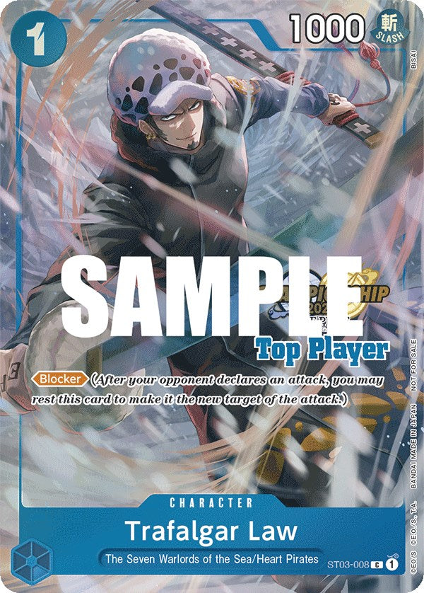 Trafalgar Law (CS 2023 Top Players Pack) [One Piece Promotion Cards] | Card Merchant Takapuna