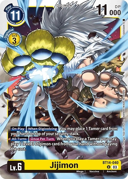 Jijimon [BT14-040] [Blast Ace] | Card Merchant Takapuna