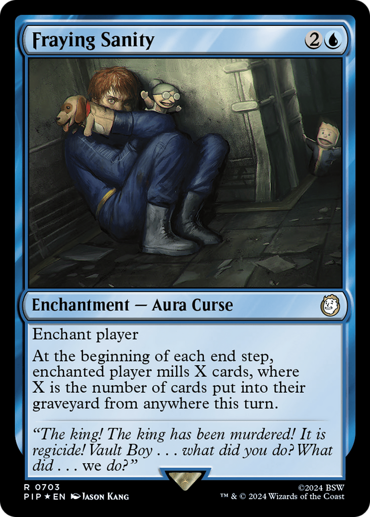 Fraying Sanity (Surge Foil) [Fallout] | Card Merchant Takapuna