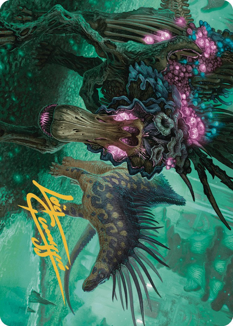 Walk with the Ancestors Art Card (Gold-Stamped Signature) [The Lost Caverns of Ixalan Art Series] | Card Merchant Takapuna