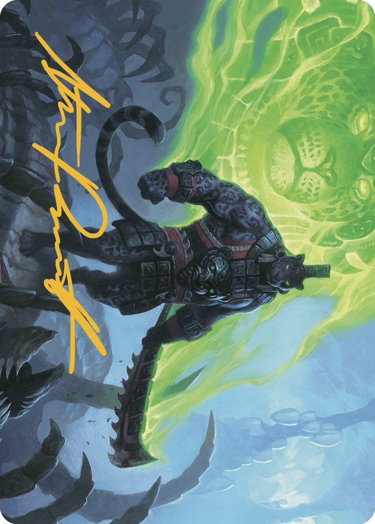 Malamet Veteran Art Card (Gold-Stamped Signature) [The Lost Caverns of Ixalan Art Series] | Card Merchant Takapuna