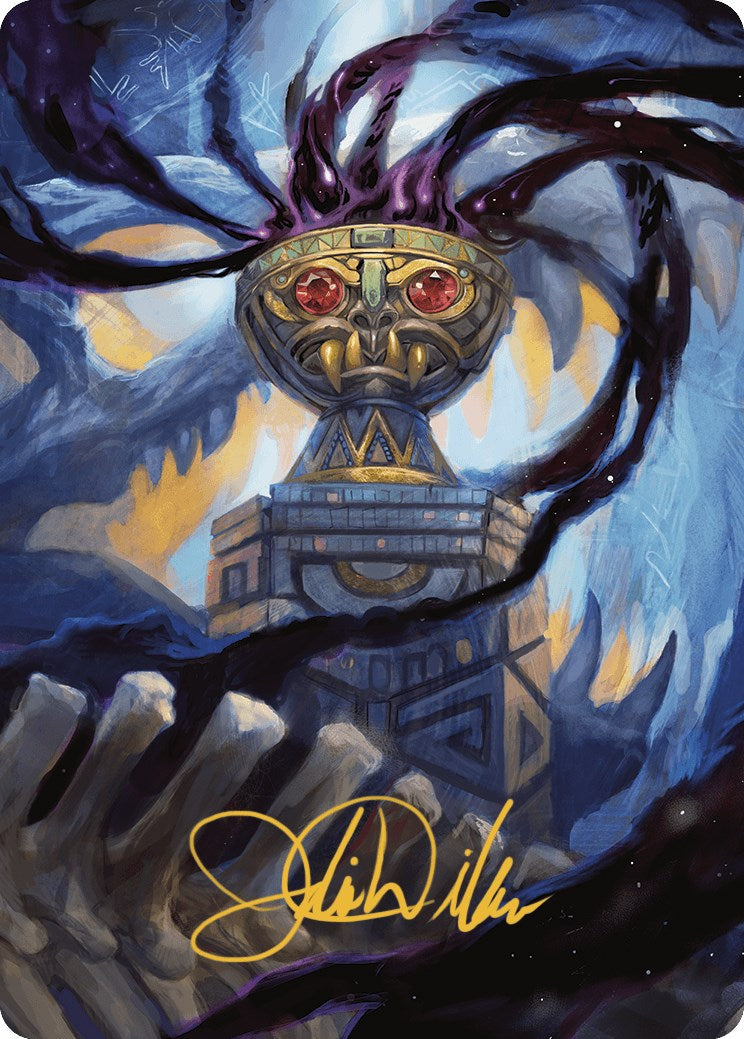 Chalice of the Void Art Card (Gold-Stamped Signature) [The Lost Caverns of Ixalan Art Series] | Card Merchant Takapuna