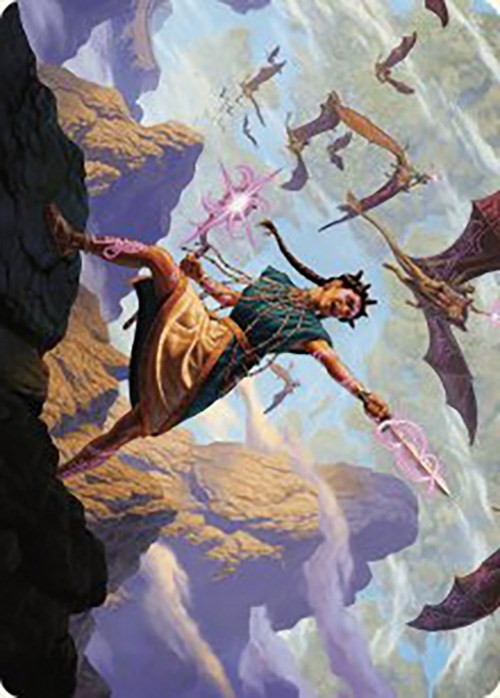 Warden of the Inner Sky Art Card [The Lost Caverns of Ixalan Art Series] | Card Merchant Takapuna