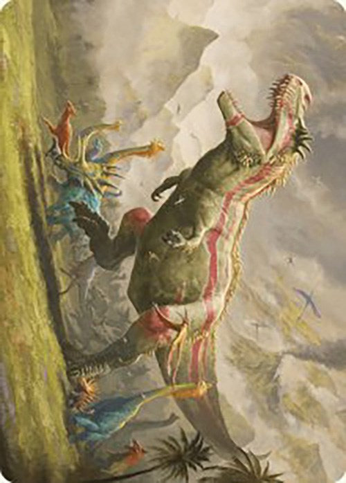 Ghalta, Stampede Tyrant Art Card [The Lost Caverns of Ixalan Art Series] | Card Merchant Takapuna