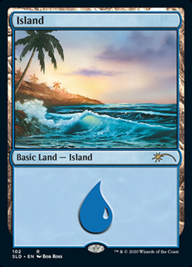 Island (102) [Secret Lair Drop Series] | Card Merchant Takapuna