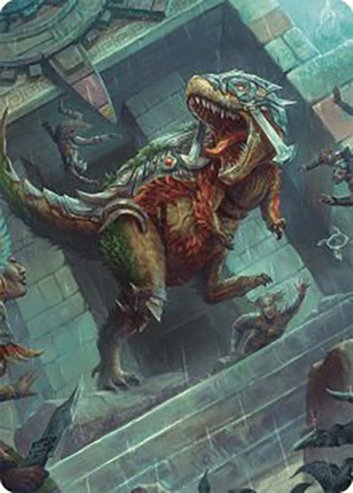 Carnage Tyrant Art Card [The Lost Caverns of Ixalan Art Series] | Card Merchant Takapuna