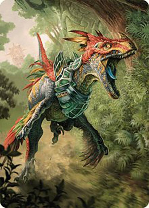 Dinosaur Token Art Card [The Lost Caverns of Ixalan Art Series] | Card Merchant Takapuna