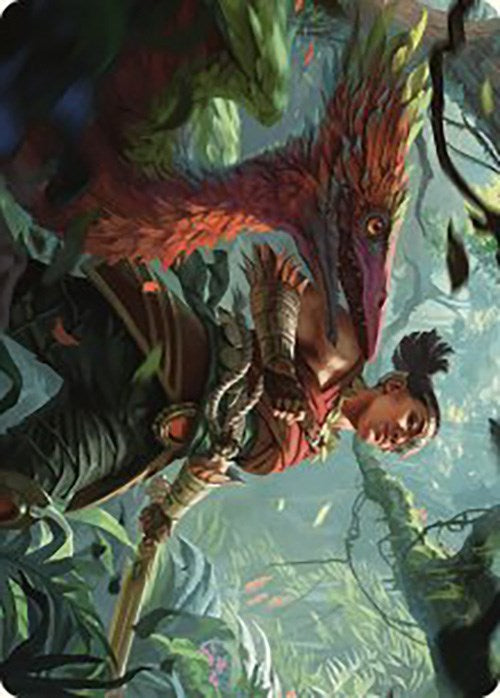 Wayta, Trainer Prodigy Art Card [The Lost Caverns of Ixalan Art Series] | Card Merchant Takapuna