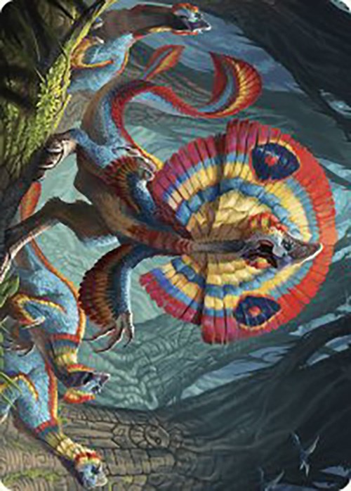 Sunfrill Imitator Art Card [The Lost Caverns of Ixalan Art Series] | Card Merchant Takapuna