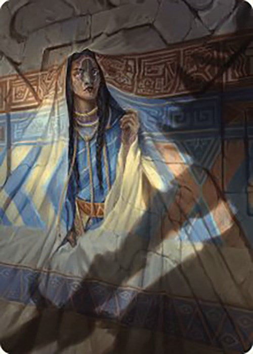 Whispersilk Cloak Art Card [The Lost Caverns of Ixalan Art Series] | Card Merchant Takapuna