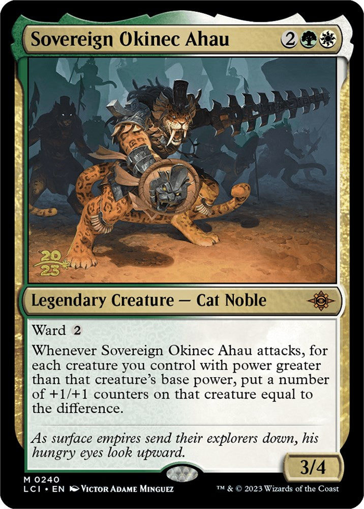 Sovereign Okinec Ahau [The Lost Caverns of Ixalan Prerelease Cards] | Card Merchant Takapuna