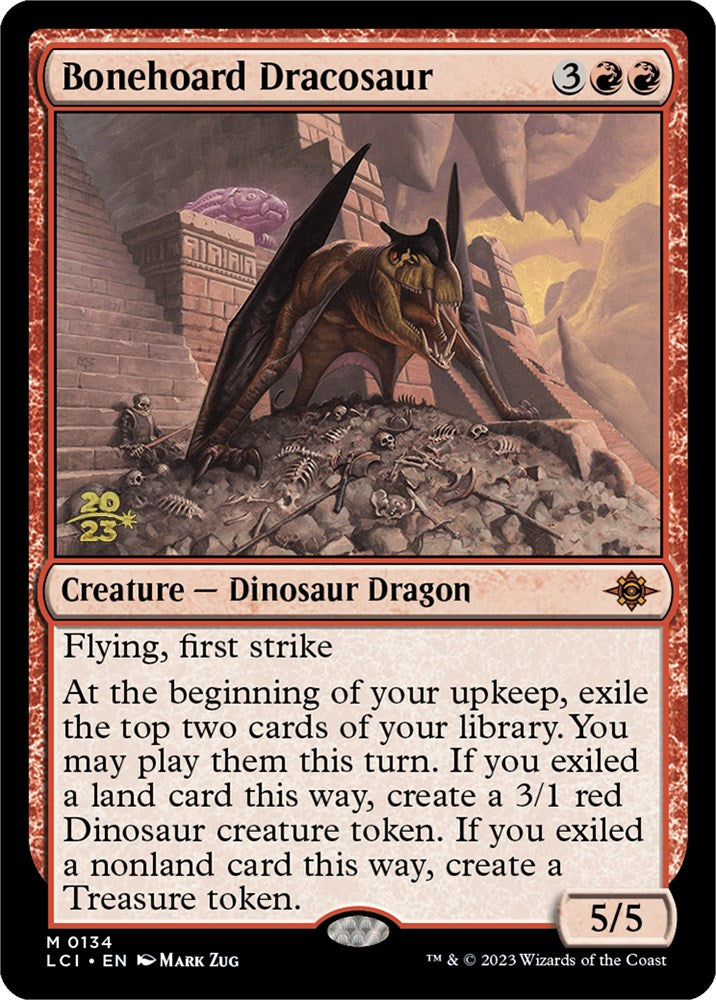 Bonehoard Dracosaur [The Lost Caverns of Ixalan Prerelease Cards] | Card Merchant Takapuna