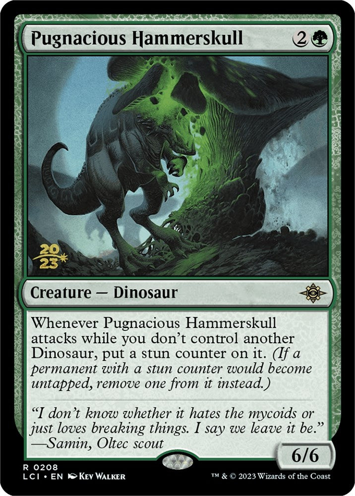 Pugnacious Hammerskull [The Lost Caverns of Ixalan Prerelease Cards] | Card Merchant Takapuna