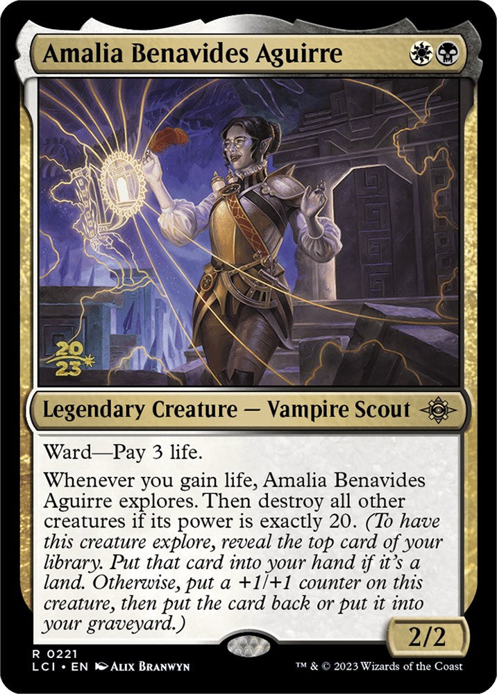 Amalia Benavides Aguirre [The Lost Caverns of Ixalan Prerelease Cards] | Card Merchant Takapuna