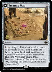 Treasure Map // Treasure Cove [The Lost Caverns of Ixalan Prerelease Cards] | Card Merchant Takapuna