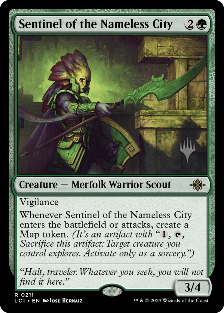 Sentinel of the Nameless City (Promo Pack) [The Lost Caverns of Ixalan Promos] | Card Merchant Takapuna