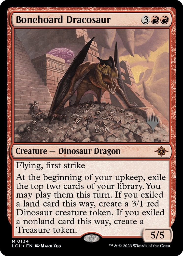 Bonehoard Dracosaur (Promo Pack) [The Lost Caverns of Ixalan Promos] | Card Merchant Takapuna