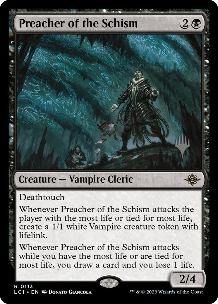 Preacher of the Schism (Promo Pack) [The Lost Caverns of Ixalan Promos] | Card Merchant Takapuna