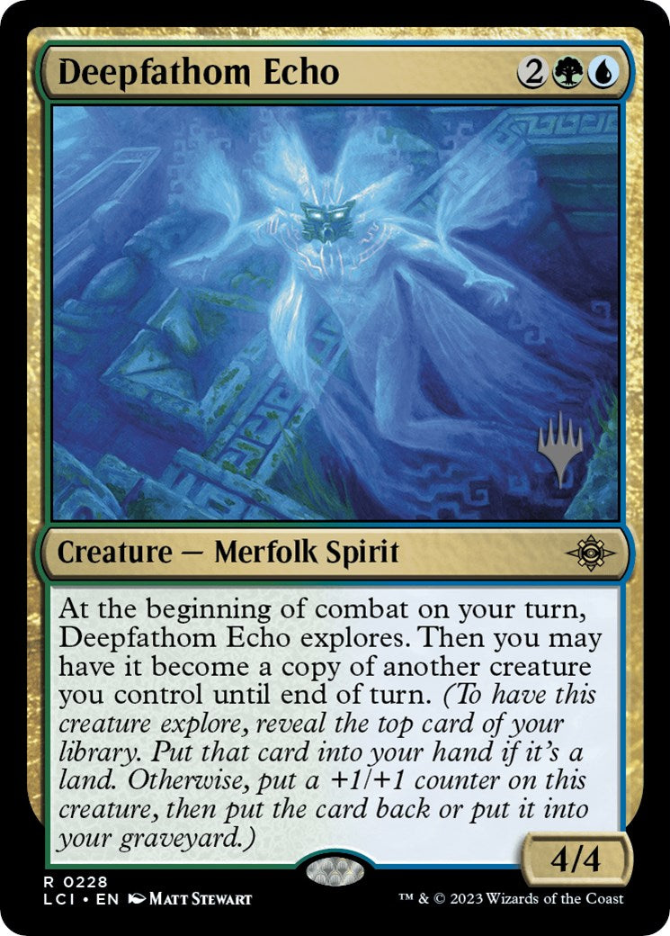 Deepfathom Echo (Promo Pack) [The Lost Caverns of Ixalan Promos] | Card Merchant Takapuna