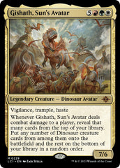 Gishath, Sun's Avatar (Promo Pack) [The Lost Caverns of Ixalan Promos] | Card Merchant Takapuna