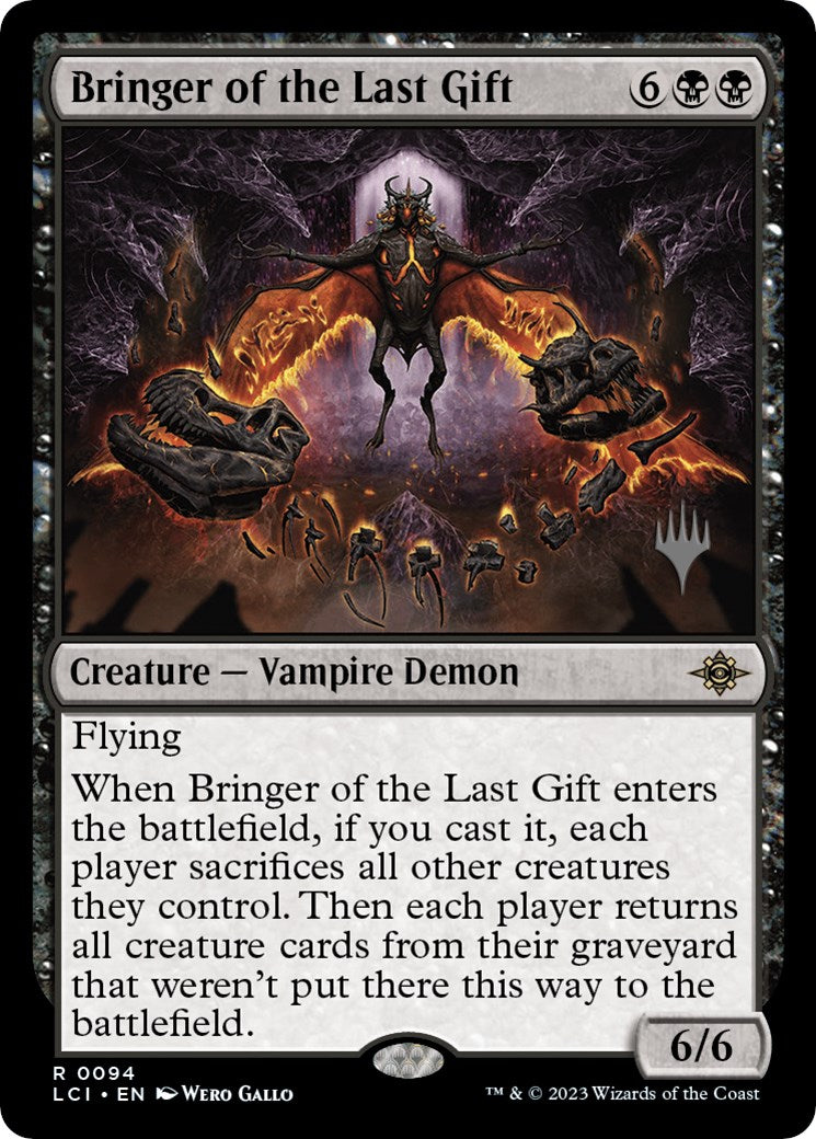 Bringer of the Last Gift (Promo Pack) [The Lost Caverns of Ixalan Promos] | Card Merchant Takapuna