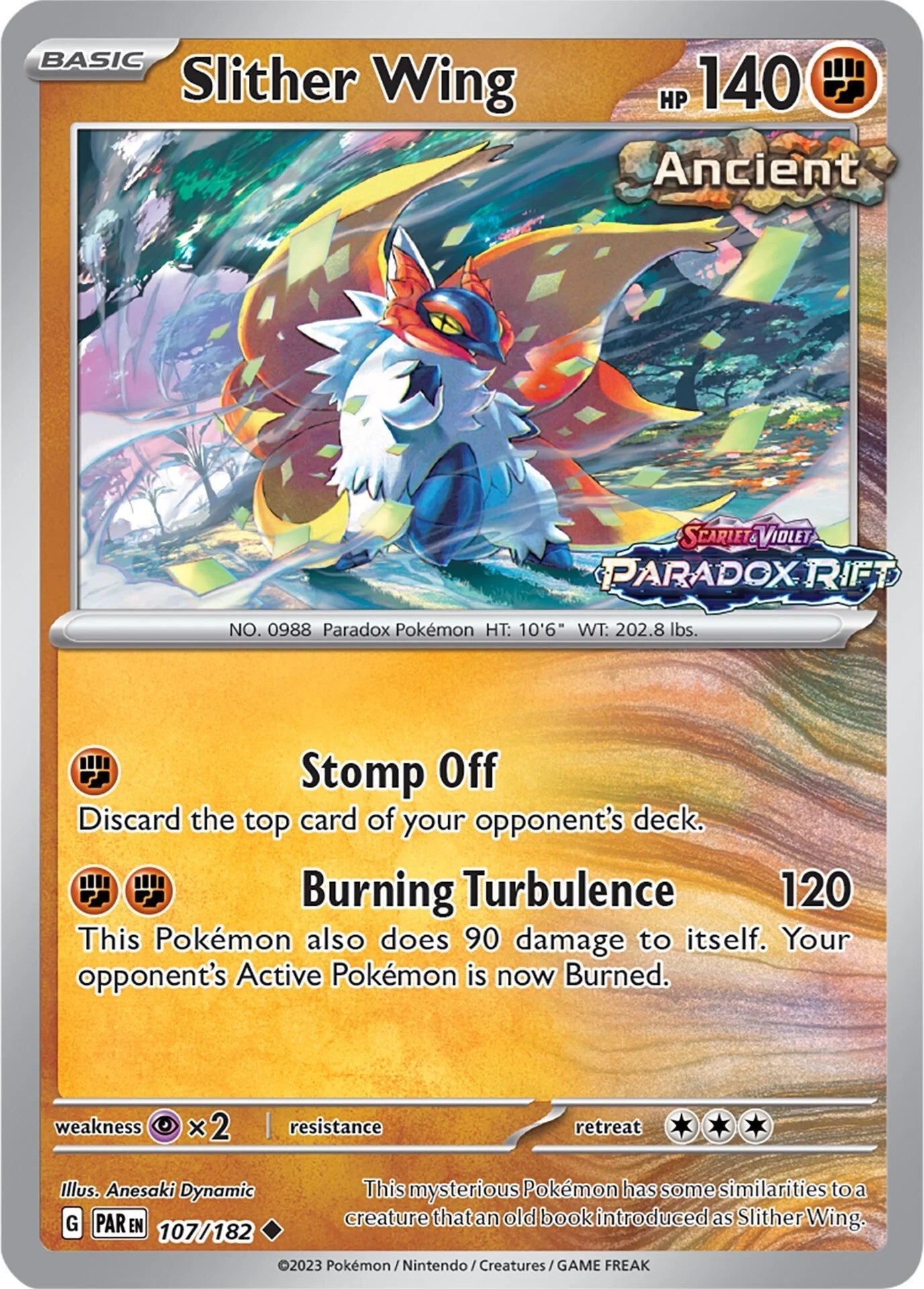 Slither Wing (107/182) (Store Exclusive Promo) [Miscellaneous Cards] | Card Merchant Takapuna