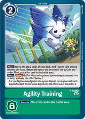 Agility Training [P-106] (Blast Ace Box Topper) [Promotional Cards] | Card Merchant Takapuna