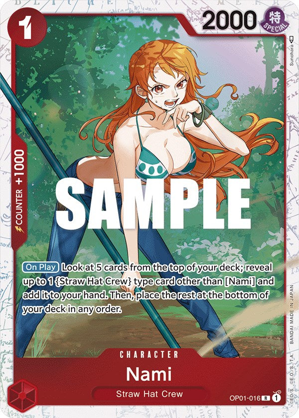 Nami (OP01-016) (Ultra Deck: The Three Captains) [One Piece Promotion Cards] | Card Merchant Takapuna