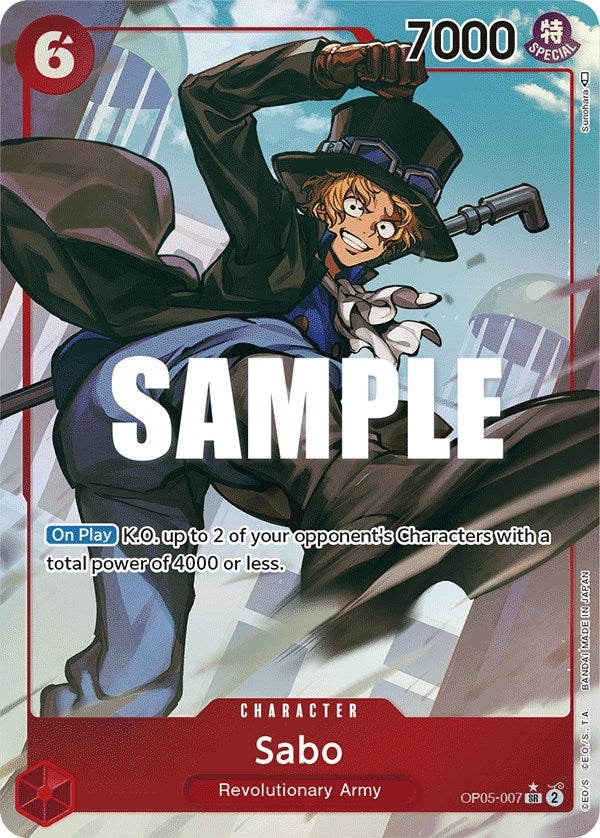 Sabo (Alternate Art) [Awakening of the New Era] | Card Merchant Takapuna