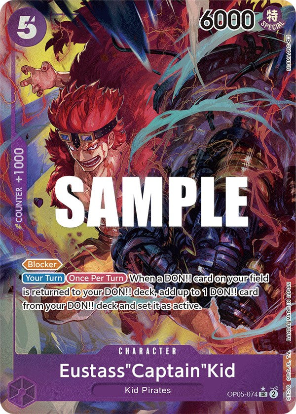 Eustass"Captain"Kid (Alternate Art) [Awakening of the New Era] | Card Merchant Takapuna