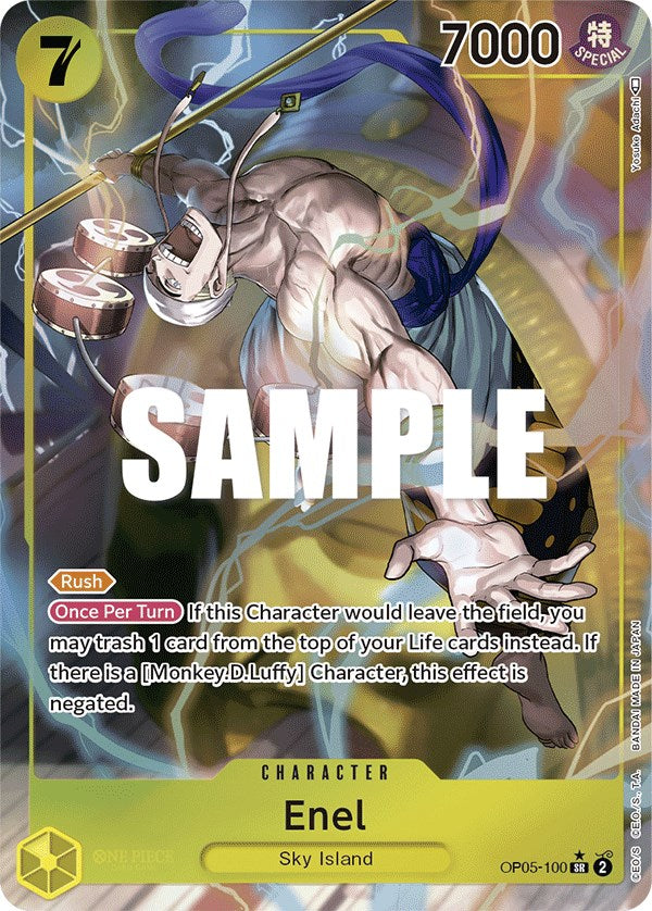 Enel (Alternate Art) [Awakening of the New Era] | Card Merchant Takapuna