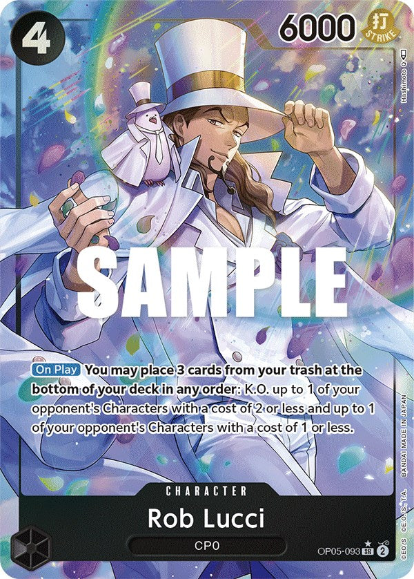 Rob Lucci (Alternate Art) [Awakening of the New Era] | Card Merchant Takapuna