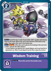 Wisdom Training [P-108] (Blast Ace Box Topper) [Promotional Cards] | Card Merchant Takapuna