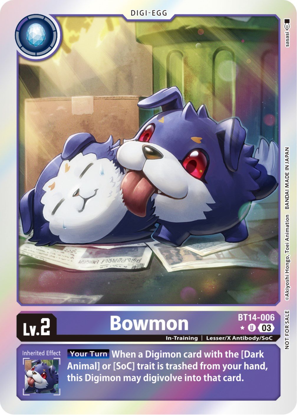 Bowmon [BT14-006] (Blast Ace Box Promotion Pack) [Blast Ace] | Card Merchant Takapuna