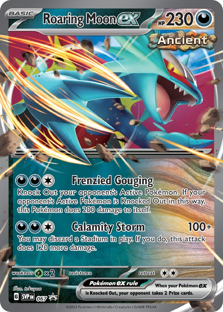 Roaring Moon ex (067) [Scarlet & Violet: Black Star Promos] | Card Merchant Takapuna