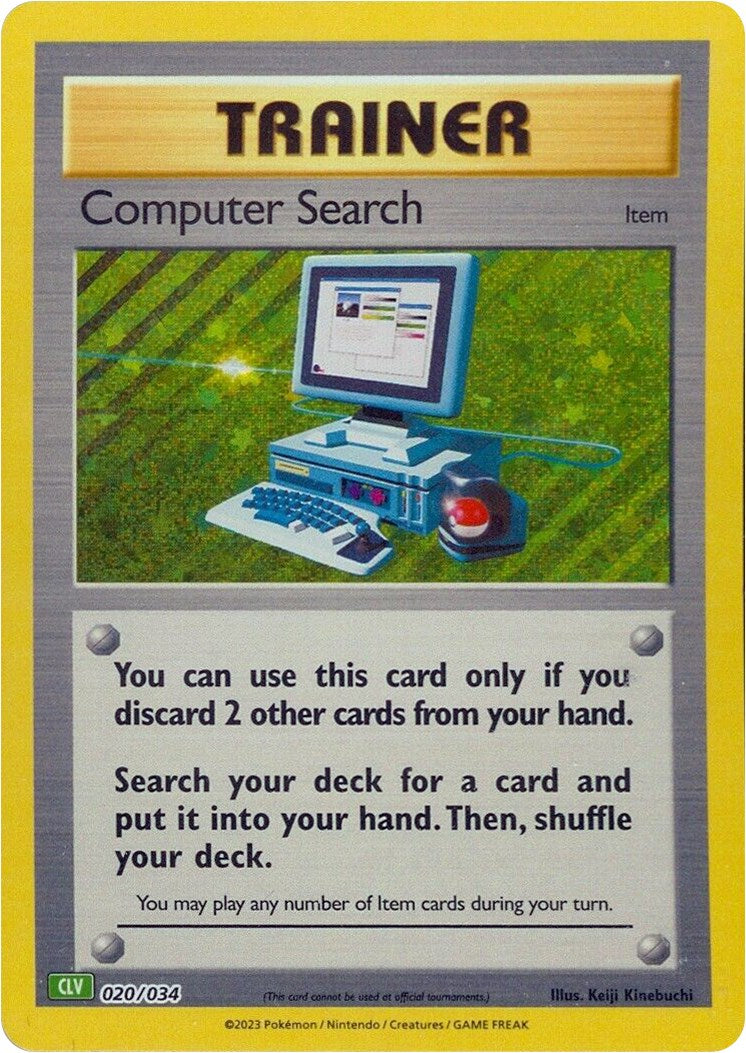 Computer Search (CLV) [Trading Card Game Classic] | Card Merchant Takapuna