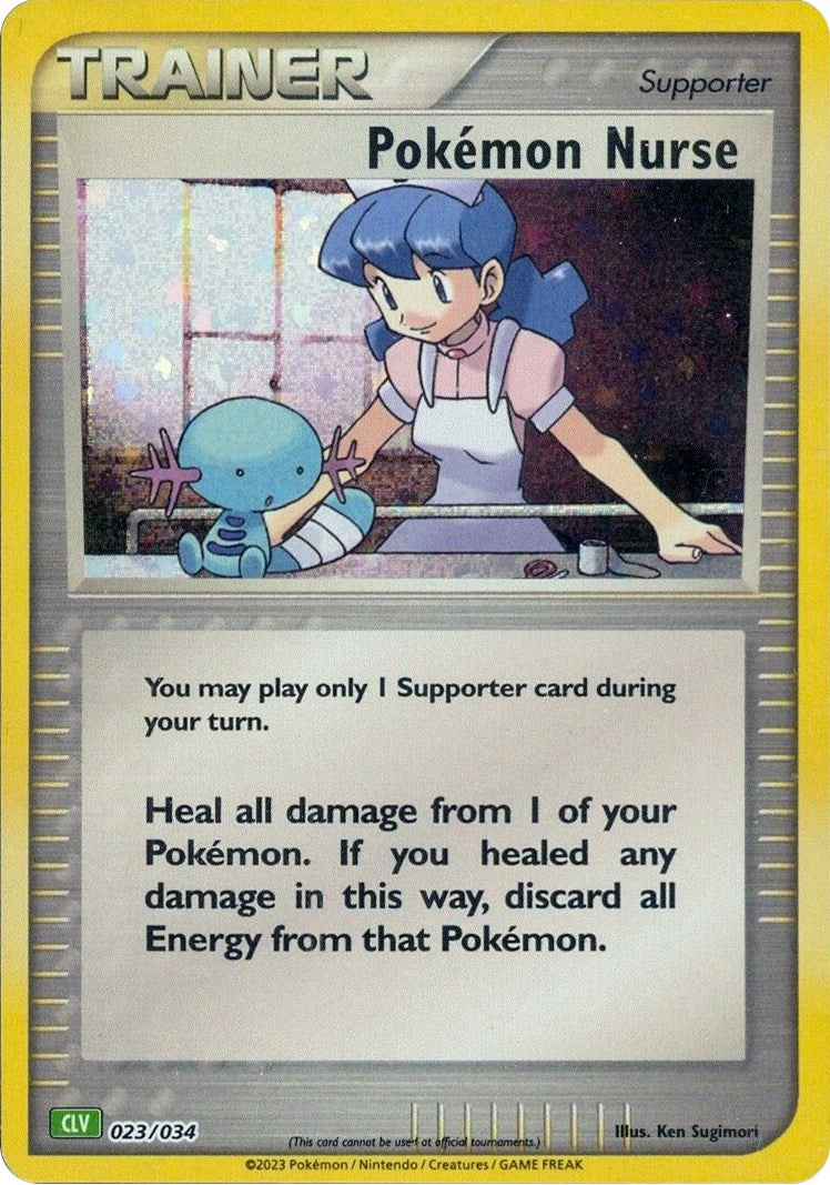 Pokemon Nurse (023/034) [Trading Card Game Classic] | Card Merchant Takapuna