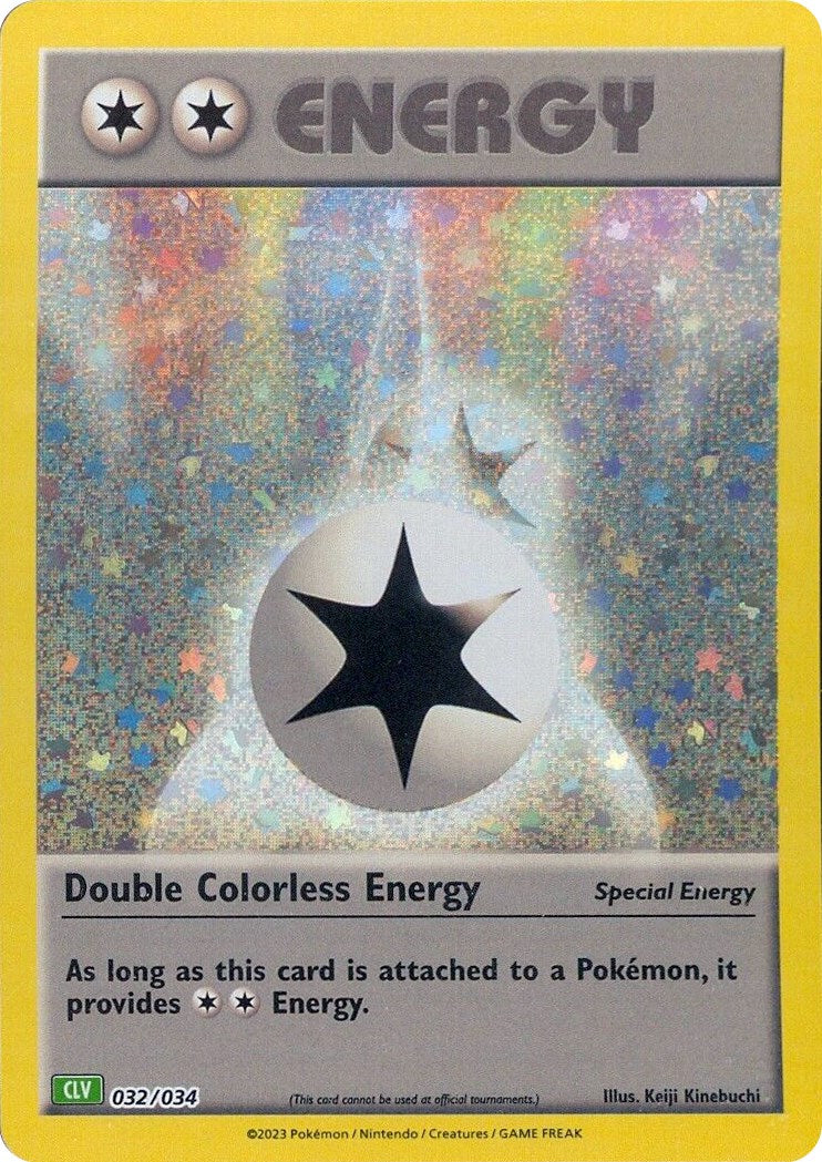 Double Colorless Energy [Trading Card Game Classic] | Card Merchant Takapuna