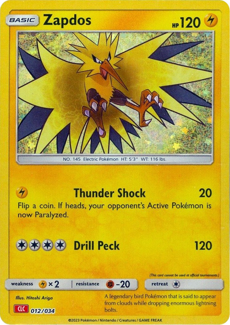 Zapdos [Trading Card Game Classic] | Card Merchant Takapuna