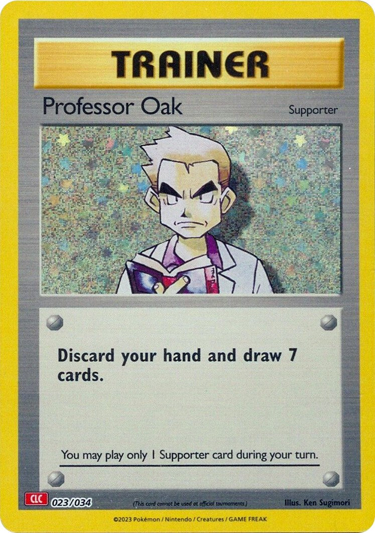 Professor Oak (CLC) [Trading Card Game Classic] | Card Merchant Takapuna