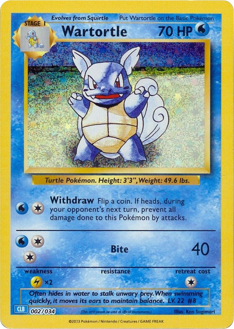 Wartortle [Trading Card Game Classic] | Card Merchant Takapuna