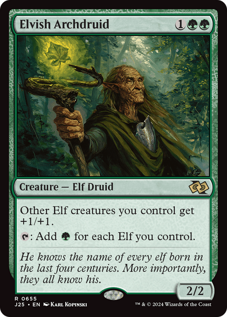 Elvish Archdruid [Foundations Jumpstart] | Card Merchant Takapuna