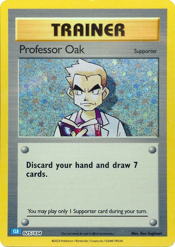 Professor Oak (CLB) [Trading Card Game Classic] | Card Merchant Takapuna