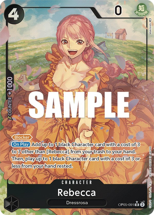 Rebecca (Alternate Art) [Awakening of the New Era] | Card Merchant Takapuna