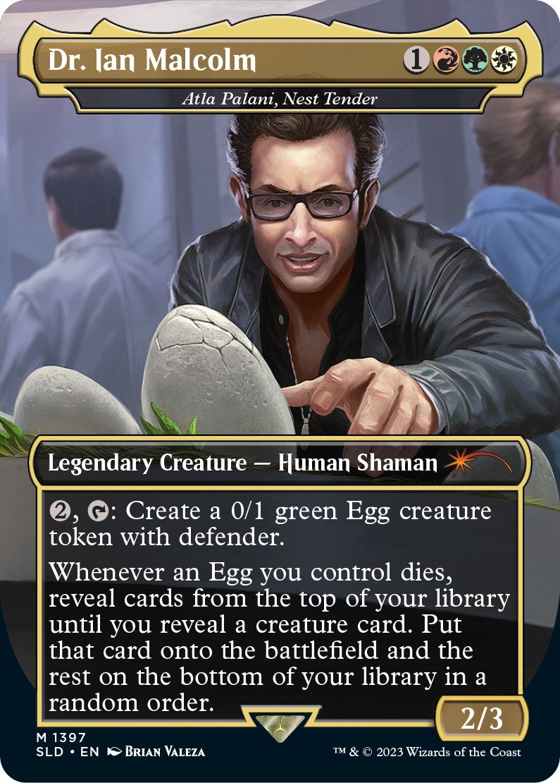 Dr. Ian Malcolm - Atla Palani, Nest Tender [Secret Lair Drop Series] | Card Merchant Takapuna