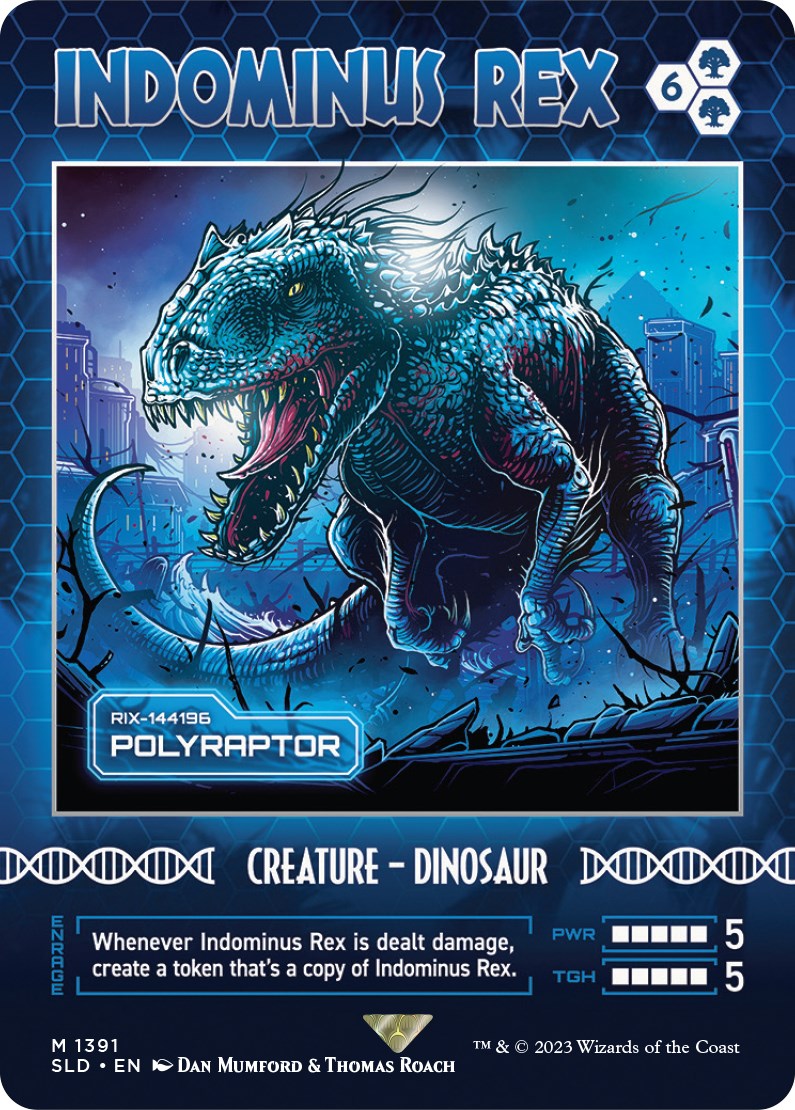 Indominus Rex - Polyraptor [Secret Lair Drop Series] | Card Merchant Takapuna