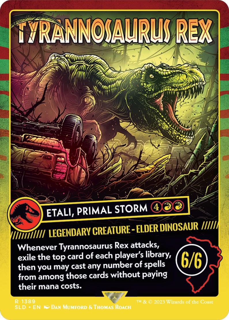 Tyrannosaurus Rex - Etali, Primal Storm [Secret Lair Drop Series] | Card Merchant Takapuna